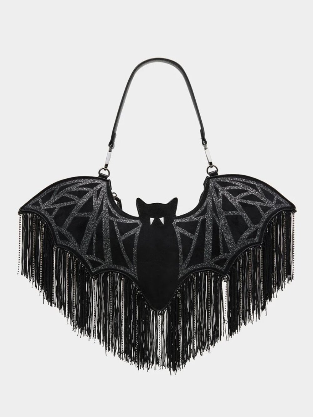 Betsey Johnson Kitsch Wingin' It Black Bat Shoulder Bag NWT Holiday 2026 - Picture 10 of 15